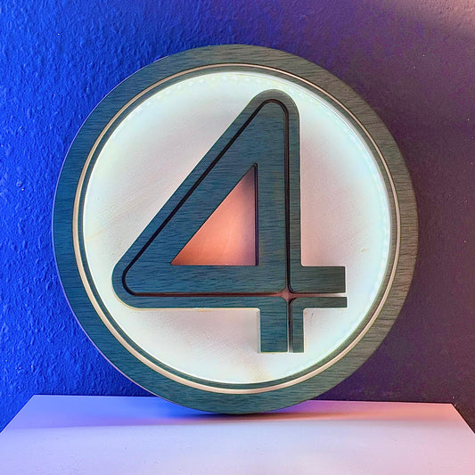 Fantastic Four LED Wand Deko